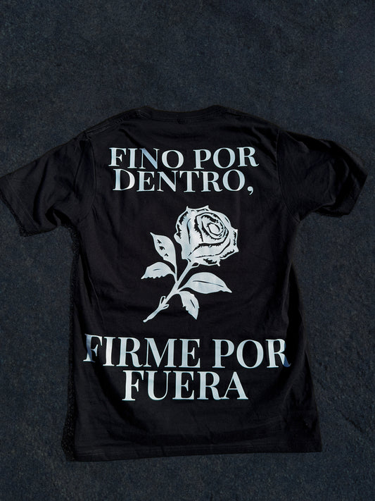 Camiseta #LaRaza — FINO POR DENTRO. FIRME POR FUERA