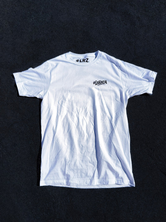 Camiseta #LaRaza — FINO POR DENTRO. FIRME POR FUERA